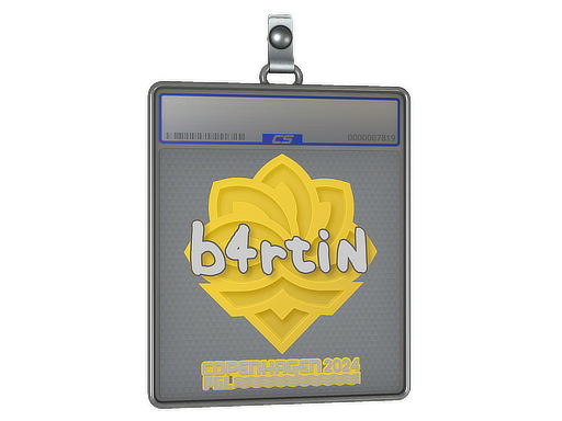 Sticker Slab b4rtiN Copenhagen 2024