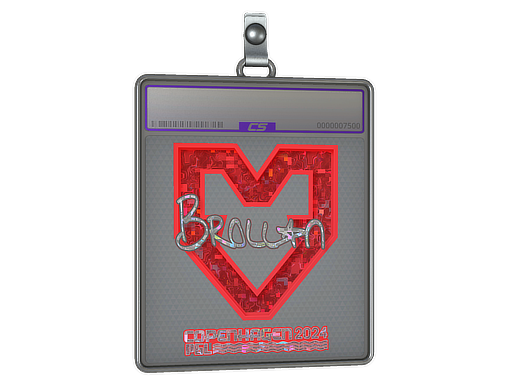 Sticker Slab Brollan Glitter Copenhagen 2024