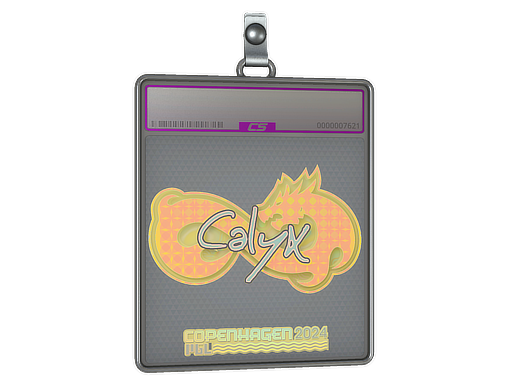 Sticker Slab Calyx Holo Copenhagen 2024