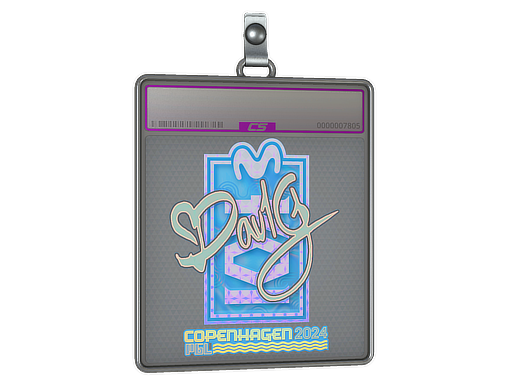 Sticker Slab dav1g Holo Copenhagen 2024