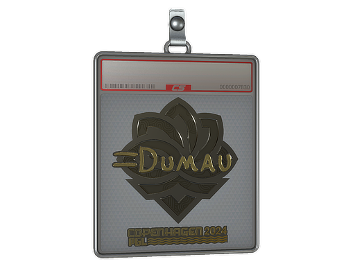 Sticker Slab dumau Gold Copenhagen 2024