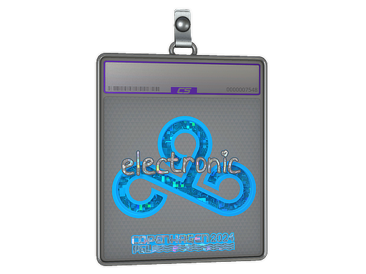 Sticker Slab electronic Glitter Copenhagen 2024