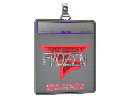 Sticker Slab frozen Glitter Copenhagen 2024