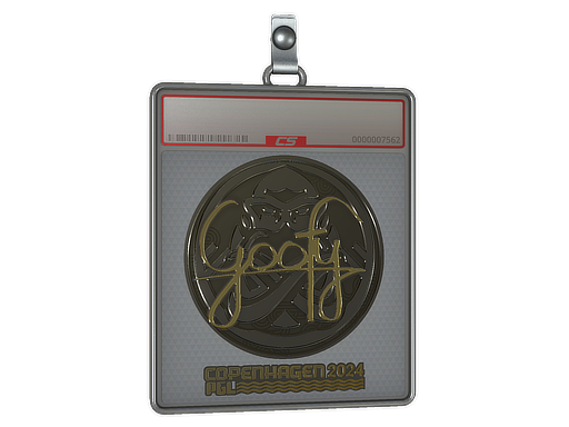 Sticker Slab Goofy Gold Copenhagen 2024