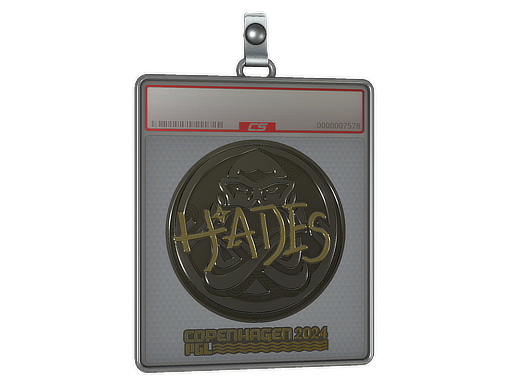 Sticker Slab hades Gold Copenhagen 2024
