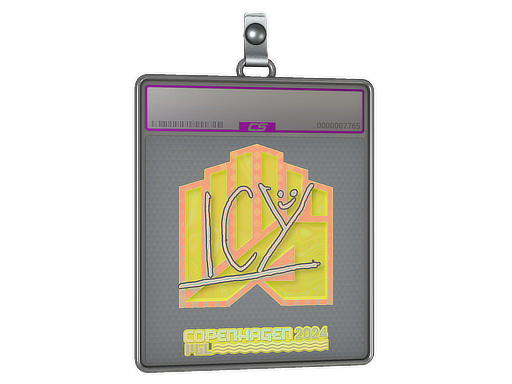 Sticker Slab ICY Holo Copenhagen 2024