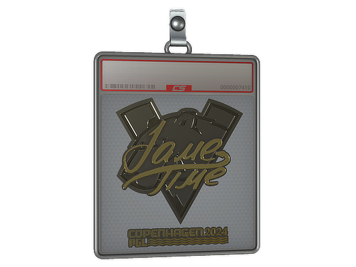 Sticker Slab Jame Gold Copenhagen 2024