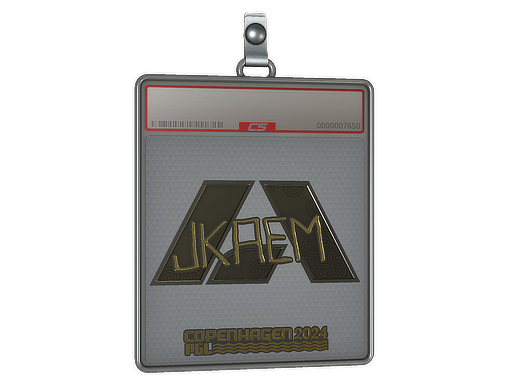 Sticker Slab jkaem Gold Copenhagen 2024