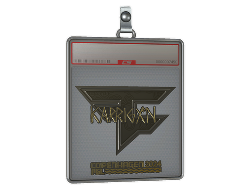 Sticker Slab karrigan Gold Copenhagen 2024