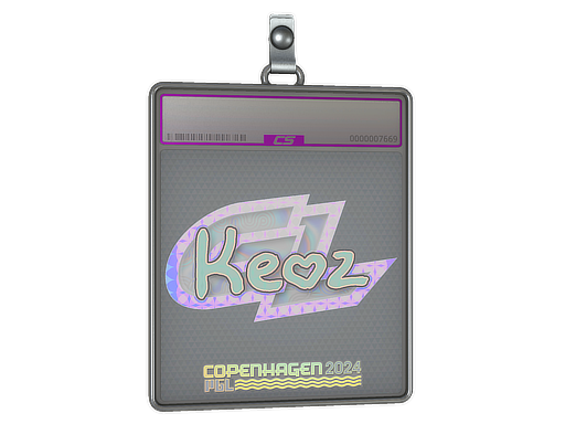 Sticker Slab Keoz Holo Copenhagen 2024