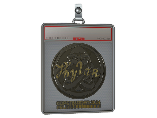 Sticker Slab Kylar Gold Copenhagen 2024