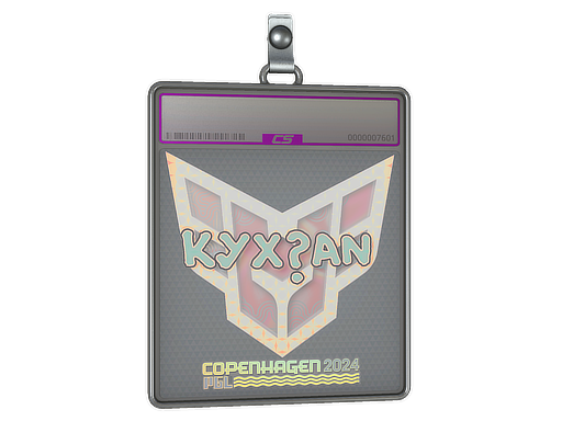 Sticker Slab kyxsan Holo Copenhagen 2024