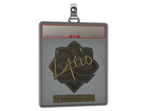 Sticker Slab latto Gold Copenhagen 2024