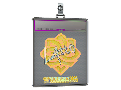 Sticker Slab latto Holo Copenhagen 2024