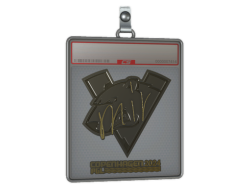 Sticker Slab mir Gold Copenhagen 2024