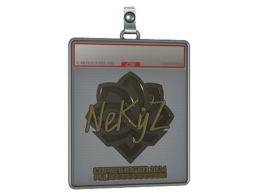 Sticker Slab NEKiZ Gold Copenhagen 2024