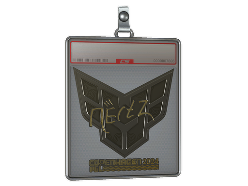 Sticker Slab NertZ Gold Copenhagen 2024