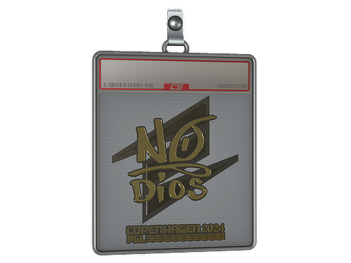 Sticker Slab Nodios Gold Copenhagen 2024