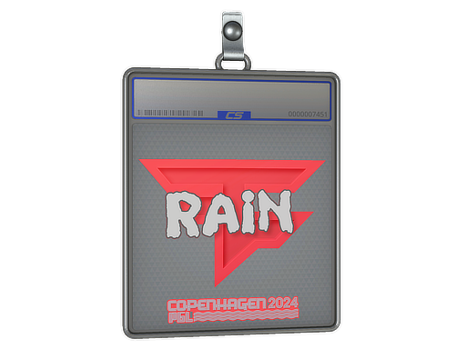 Sticker Slab rain Copenhagen 2024