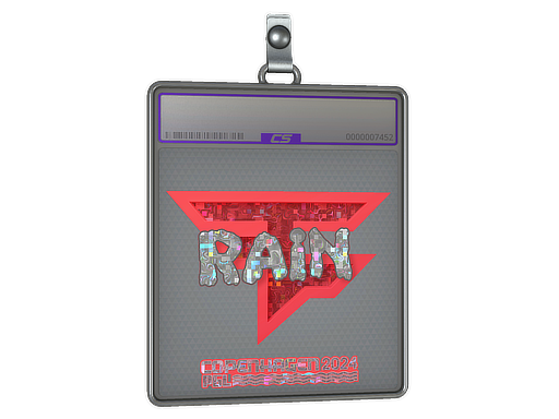 Sticker Slab rain Glitter Copenhagen 2024