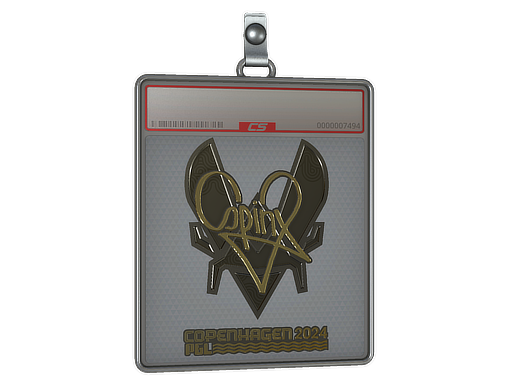 Sticker Slab Spinx Gold Copenhagen 2024