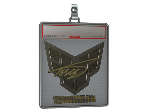 Sticker Slab TeSeS Gold Copenhagen 2024