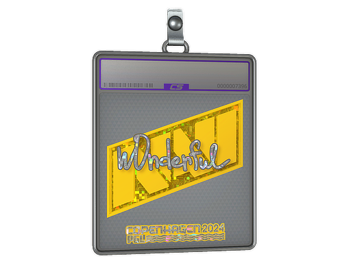 Sticker Slab w0nderful Glitter Copenhagen 2024