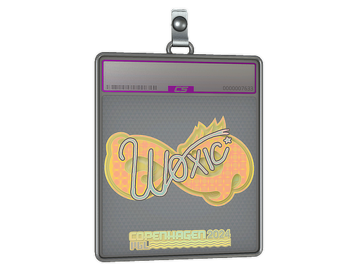 Sticker Slab woxic Holo Copenhagen 2024