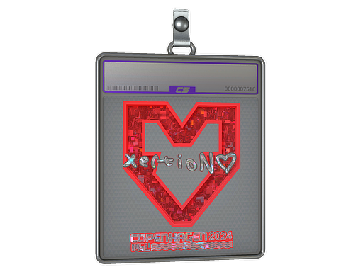 Sticker Slab xertioN Glitter Copenhagen 2024