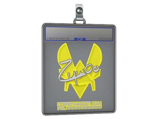 Sticker Slab ZywOo Copenhagen 2024