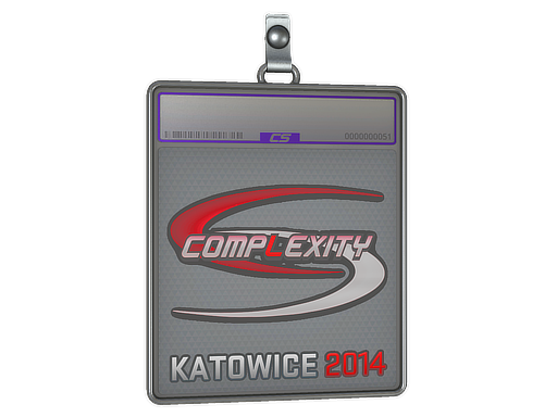 Sticker Slab compLexity Gaming Holo Katowice 2014