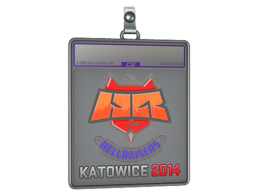Sticker Slab HellRaisers Holo Katowice 2014