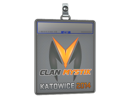 Sticker Slab Clan-Mystik Katowice 2014