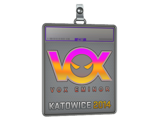 Sticker Slab Vox Eminor Holo Katowice 2014