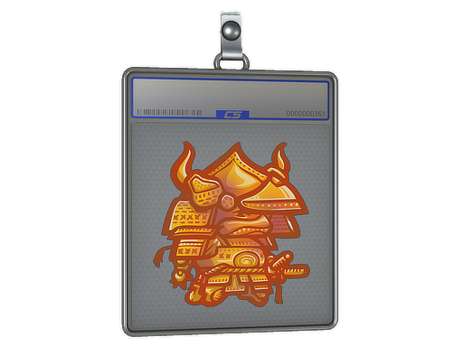 Sticker Slab The Samurai