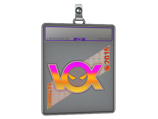 Sticker Slab Vox Eminor Holo Katowice 2015