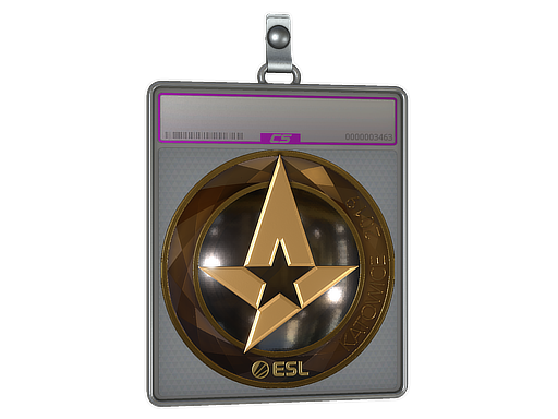 Sticker Slab Astralis Gold Katowice 2019