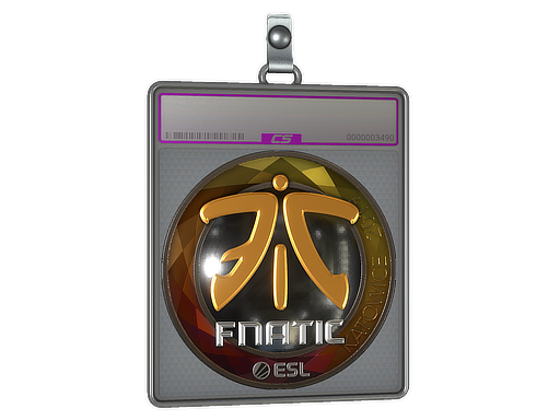 Sticker Slab Fnatic Foil Katowice 2019