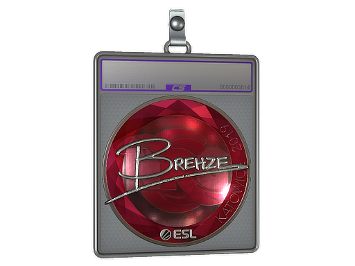 Sticker Slab Brehze Foil Katowice 2019