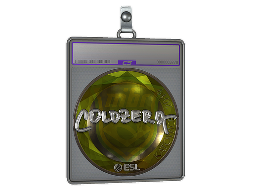 Sticker Slab coldzera Foil Katowice 2019