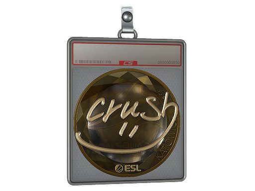 Sticker Slab crush Gold Katowice 2019