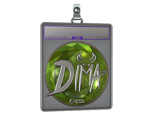 Sticker Slab Dima Foil Katowice 2019