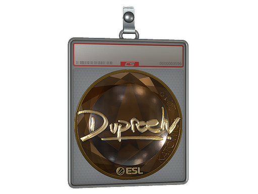 Sticker Slab dupreeh Gold Katowice 2019