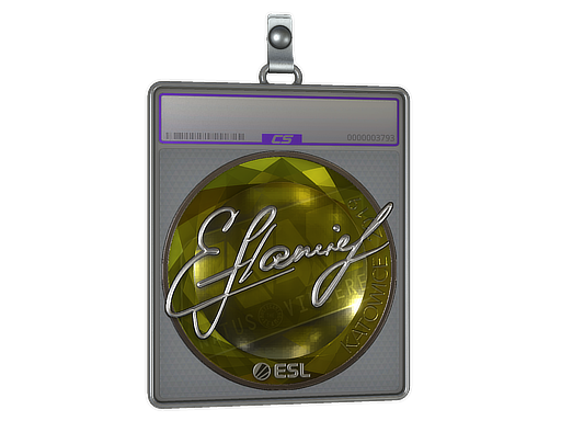 Sticker Slab flamie Foil Katowice 2019