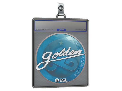 Sticker Slab Golden Katowice 2019