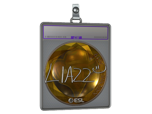 Sticker Slab Liazz Foil Katowice 2019