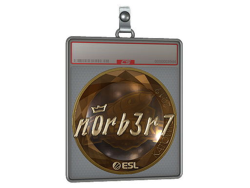 Sticker Slab n0rb3r7 Gold Katowice 2019