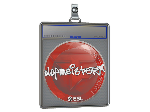 Sticker Slab olofmeister Katowice 2019