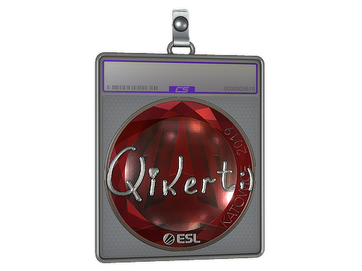 Sticker Slab qikert Foil Katowice 2019