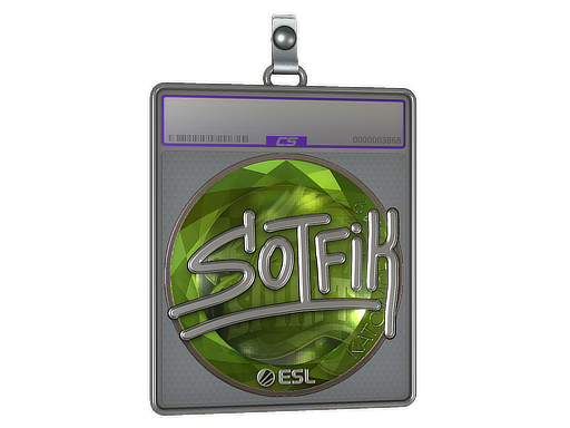 Sticker Slab S0tF1k Foil Katowice 2019